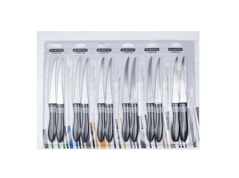 Cutit Bucatarie 12 Pcs Inox + PVC A-13271 WEI